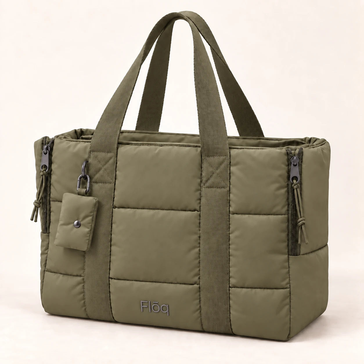 The Together Carrier - Olive - Front three-quarter view